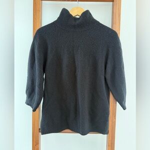 MaxMara Classic Black Turtleneck Sweater